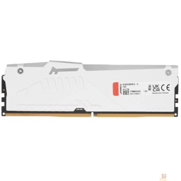 Модуль памяти Kingston 16GB 6000MT/s DDR5 CL36 DIMM FURY Beast White RGB EXPO KF560C36BWE2A-16-2