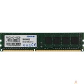 Модуль памяти Patriot DDR3 DIMM 4GB (PC3-12800) 1600MHz PSD34G160081