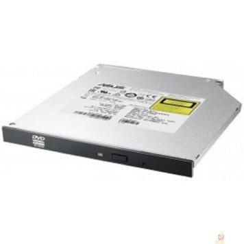 Устройство чтения-записи ASUS  DVD±R/RW CDRW Asus SDRW-08U1MT SATA Black (OEM) для ноутбука 9.5mm
