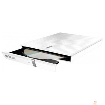 Устройство чтения-записи ASUS White Slim Ret. Karim Rashid Collection SDRW-08D2S-U LITE, USB, Белый 90-DQ0436-UA221KZ