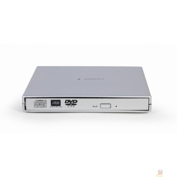 Устройство чтения-записи USB 2.0 Gembird DVD-USB-02-SV пластик, серебро -2