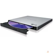 Устройство чтения-записи LG DVD-RW GP57ES40 ext. Silver Slim Ret USB2.0 (совместим с 3.0)