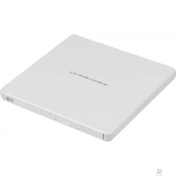 Устройство чтения-записи LG DVD-RW GP60NW60 ext. White Slim Ret. USB2.0 (совместим с 3.0)