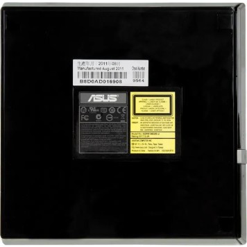 Устройство чтения-записи ASUS SDRW-08D2S-U LITE/(D)BLK (G/AS), Black RTL (90-DQ0435-UA221KZ/90-DQ0435-UA312KZ)-1