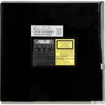 Устройство чтения-записи ASUS SDRW-08D2S-U LITE/(D)BLK (G/AS), Black RTL (90-DQ0435-UA221KZ/90-DQ0435-UA312KZ)-1