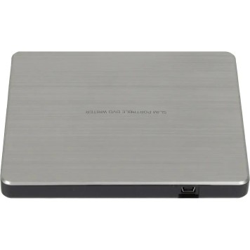 Устройство чтения-записи LG DVD-RW GP60NS60 ext. Silver Slim Ret. USB2.0 (совместим с 3.0)-2