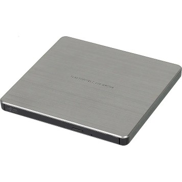Устройство чтения-записи LG DVD-RW GP60NS60 ext. Silver Slim Ret. USB2.0 (совместим с 3.0)-1