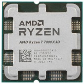 Процессор CPU AMD Ryzen 7 7800X3D OEM (100-000000910) 4.2-5.0Ghz, AM5