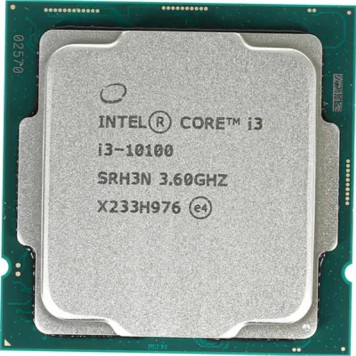 Процессор CPU Intel Core i3-10100 Comet Lake OEM 3.6GHz, 6MB, LGA1200