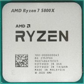Процессор CPU AMD Ryzen 7 5800X OEM (100-000000063) 3,80GHz, Turbo 4,70GHz, Without Graphics AM4