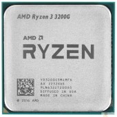 Процессор CPU AMD Ryzen 3 3200G OEM  (YD3200C5M4MFH) {3.6GHz/Radeon Vega 8 AM4}