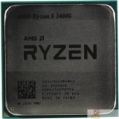 Процессор CPU AMD Ryzen 5 3400G OEM (YD3400C5M4MFH) {3.7GHz up to 4.2GHz/4x512Kb+4Mb, 4C/8T, Picasso, 12nm, 65W, Radeon Vega 11 1400MHz, unlocked, AM4}