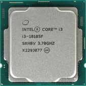 Процессор CPU Intel Core i3-10105F OEM 3.7GHz, 6MB, LGA1200