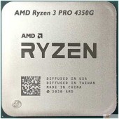 Процессор CPU AMD Ryzen 3 PRO 4350G OEM (100-000000148) {3,80GHz, Turbo 4,00GHz, Radeon Graphics, AM4}