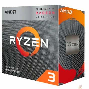 Процессор CPU AMD Ryzen 3 PRO 4350G OEM (100-000000148) {3,80GHz, Turbo 4,00GHz, Radeon Graphics, AM4}-2