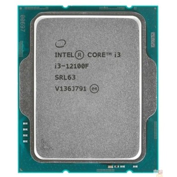Процессор CPU Intel Core i3-12100F Alder Lake OEM