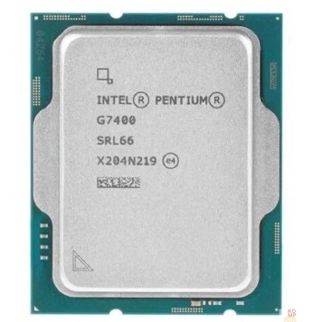 Процессор CPU Intel Pentium Gold G7400 Alder Lake OEM {3.7ГГц, 6МБ, Socket1700, Intel UHD Graphics 710}