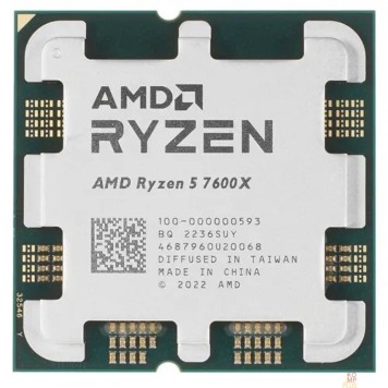 Процессор CPU AMD Ryzen 5 7600X OEM (100-000000593) {4.7/5.0GHz ,Radeon Graphics AM5}
