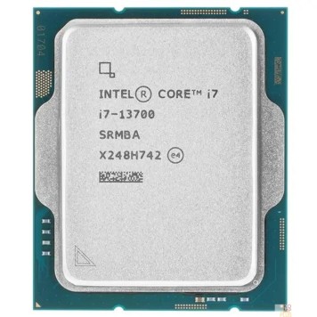 Процессор CPU Intel Core i7-13700 OEM {S1700, 2100MHz up to 5200MHz/24Mb+30Mb, 16C/24T, Raptor Lake, 10nm, 65-180W, UHD770}