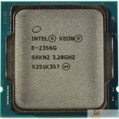 Процессор Процессор/ APU LGA1200 Intel Xeon E-2356G (Rocket Lake, 6C/12T,3.2/5GHz, 12MB, 80W, UHD Graphics P750)