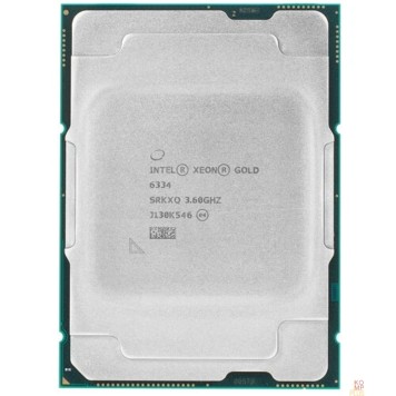 Процессор Процессор/ CPU LGA4189 Intel Xeon Gold 6334 (Ice Lake, 8C/16T, 3.6/3.7GHz, 18MB, 165W) OEM