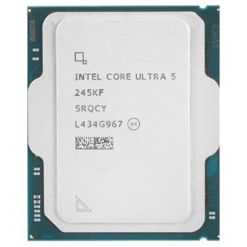 Процессор Центральный Процессор Intel Core Ultra 5 245KF OEM (Arrow Lake, C14(8EC/6PC)/T14, 3,6/5,2GHz, Without Graphics, L2 26Mb, Cache 24Mb, TDP 125/159W, S1851)-1