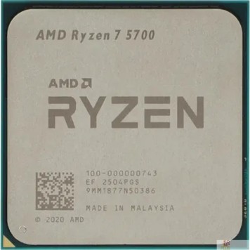 Процессор CPU AMD Ryzen 7 5700 OEM (100-000000743)