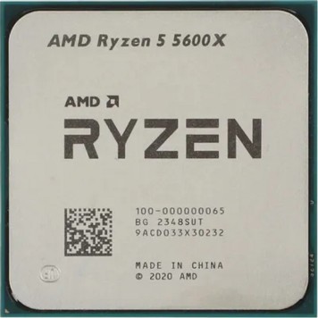 Процессор CPU AMD Ryzen 5 5600X OEM (100-000000065) 3,70GHz, Turbo 4,60GHz, Without Graphics AM4