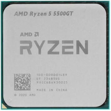 Процессор CPU AMD Ryzen 5 5500GT OEM (100-000001489) Base 3,60GHz, Turbo 4,40GHz, Vega 7, L3 16Mb, TDP 65W,AM4