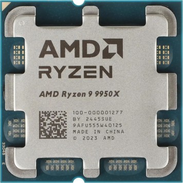 Процессор CPU AMD RYZEN 9 9950X OEM (100-000001277) Granite Ridge AM5, Base 4,30GHz, Turbo 5,70GHz, GPU Radeon Graphics, L3 64Mb, TDP 170W