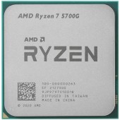 Процессор CPU AMD Ryzen 7 5700G OEM (100-000000263)3,80GHz, Turbo 4,60GHz, Vega 8 AM4
