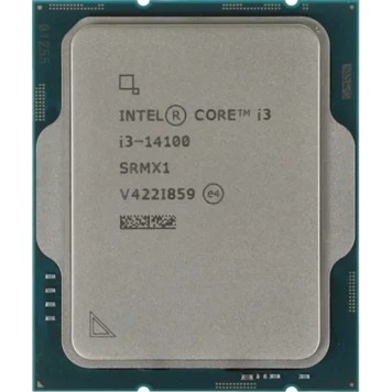 Процессор CPU Intel Core i3-14100 3.5GHz 4/8 Raptor Lake Refresh Intel UHD730 60W LGA1700 OEM