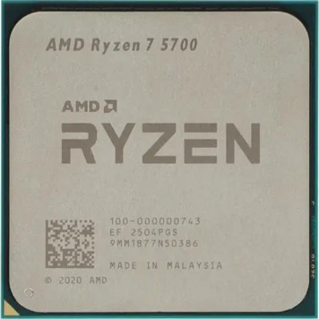 Процессор CPU AMD Ryzen 7 5700 OEM (100-000000743)