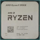 Процессор CPU AMD Ryzen 9 5950X OEM (100-000000059) 3,40GHz, Turbo 4,90GHz, Without Graphics AM4