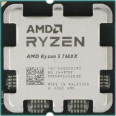 Процессор CPU AMD Ryzen 5 7600X OEM (100-000000593) 4.7/5.0GHz ,Radeon Graphics AM5