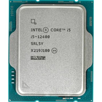 Процессор CPU Intel Core i5-12400 Alder Lake OEM 2.5 ГГц/ 4.4 ГГц в режиме Turbo, 18MB, Intel UHD Graphics 730, LGA1700 CM8071504650608SRL5Y/CM8071504555317SRL4V