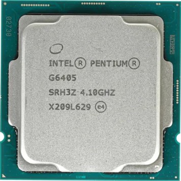 Процессор CPU Intel Pentium Gold G6405 Comet Lake OEM 4.1ГГц, 4МБ, Socket1200