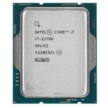 Процессор CPU Intel Core i7-12700 Alder Lake OEM 2.1 ГГц/ 4.8 ГГц в режиме Turbo, 25MB, Intel UHD Graphics 770, LGA1700
