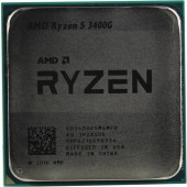 Процессор CPU AMD Ryzen 5 3400G OEM (YD3400C5M4MFH) 3.7GHz up to 4.2GHz/4x512Kb+4Mb, 4C/8T, Picasso, 12nm, 65W, Radeon Vega 11 1400MHz, unlocked, AM4
