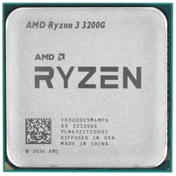 Процессор CPU AMD Ryzen 3 3200G OEM  (YD3200C5M4MFH) 3.6GHz/Radeon Vega 8 AM4
