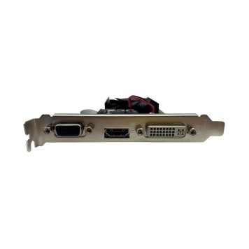 Видеокарта CBR G210 1Gb DDR3, 64bit, 589Mhz, 1*HDMI + 1*DVI + 1*VGA, 31W, (GT 210),  Ret VGA-STX210-1G-RTL-2