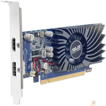 Видеокарта Видеокарта ASUS GeForce GT1030 2Gb GDDR5  64 bit  DP/HDMI (GT1030-2G-BRK) RTL