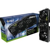 Видеокарта Palit PCI-E 5.0 PA-RTX5070Ti GAMINGPRO-S NVIDIA GeForce RTX 5070TI 16Gb 256bit GDDR7 2295/28000 HDMIx1 DPx3 HDCP Ret