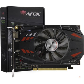Видеокарта Видеокарта AFOX GT730 4GB GDDR5 128bit  VGA/DVI/HDMI ATX Single Fan (AF730-4096D5H5)  RTL