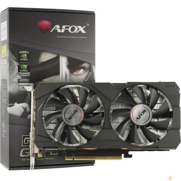 Видеокарта Видеокарта AFOX Geforce GTX1660 SUPER 6GB GDDR6 192Bit DP/DVI/HDMI  Dual Fan  (AF1660S-6144D6H4-V2) RTL
