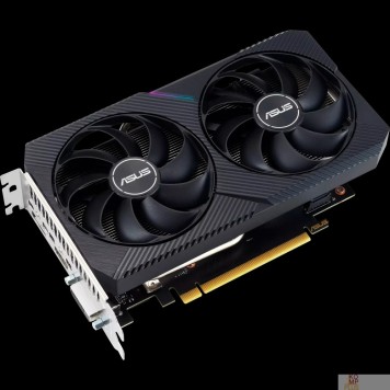 Видеокарта Видеокарта ASUS GeForce RTX 3050 Dual V2 OC Edition 8GB GDDR6 128bit DP/DVI/HDMI (DUAL-RTX3050-O8G-V2)RTL-1