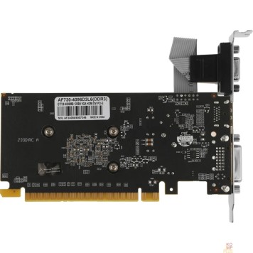 Видеокарта Видеокарта AFOX GT730 4GB GDDR3 128bit VGA/DVI/HDMI LP (AF730-4096D3L6)  RTL-2