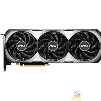 Видеокарта Видеокарта MSI PCI-E 4.0 RTX 4070 SUPER 12G VENTUS 3X OC NVIDIA GeForce RTX 4070 Super 12Gb 192bit GDDR6X 2610/21000 HDMIx1 DPx3 HDCP Ret