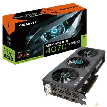Видеокарта Gigabyte GV-N407TSEAGLE OC-16GD RTX4070Ti SUPER EAGLE OC 16G