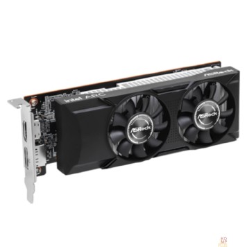 Видеокарта ASRock Видеокарта Asrock PCI-E 4.0 A310 LP 4G INTEL ARC A310 4Gb 64bit GDDR6 2000/15500 HDMIx1 DPx1 HDCP RTL